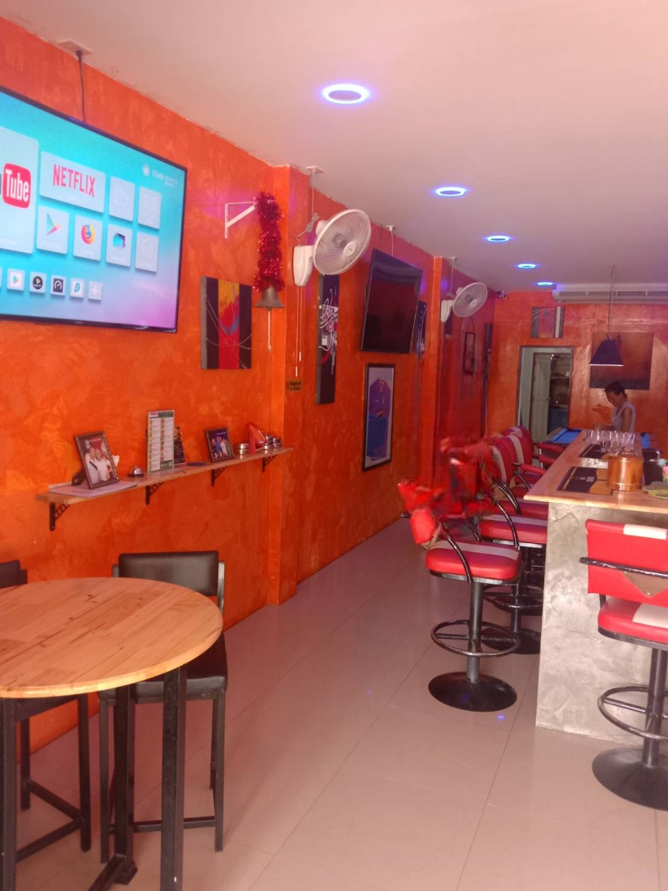 s bar counter