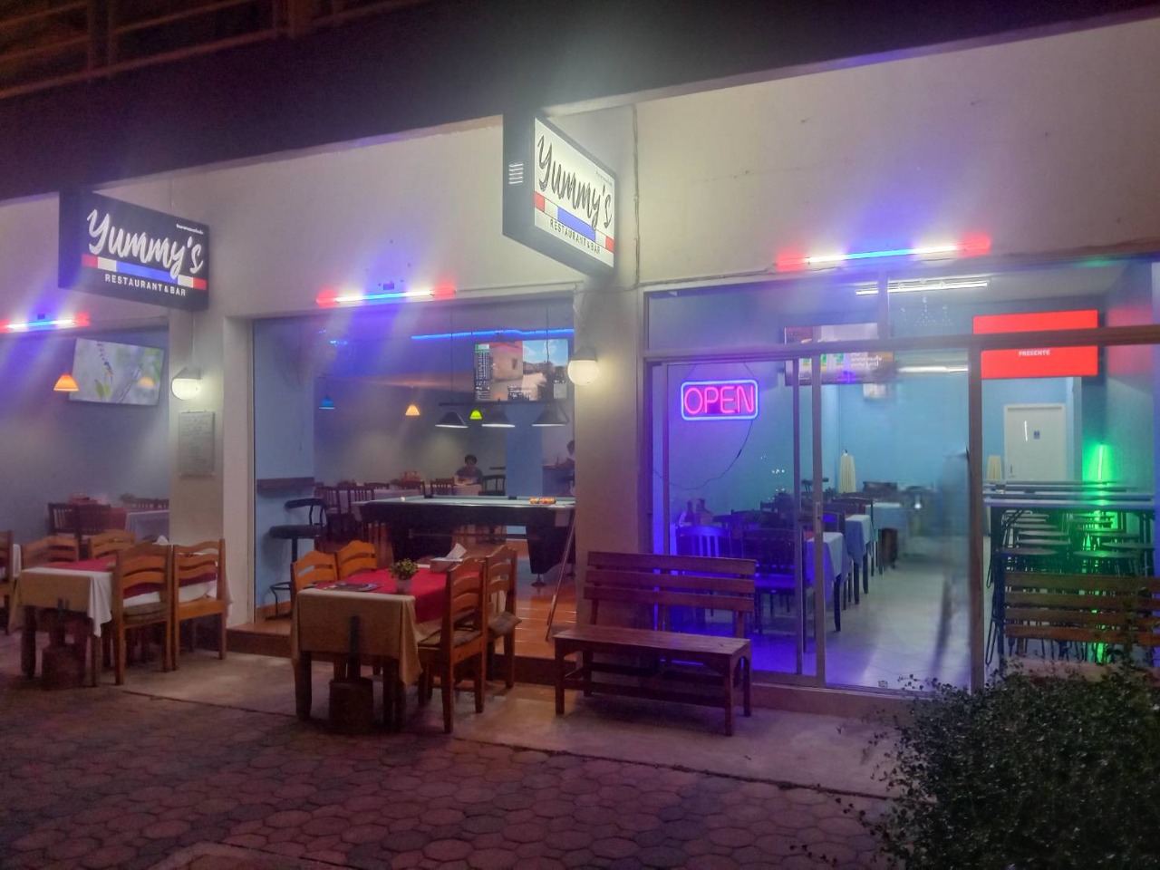 Yummy's restaurant and bar in Jomtien pattaya thailand, top place