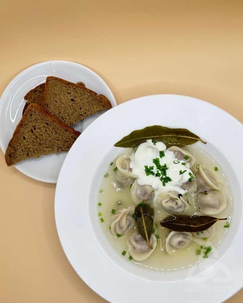 Yummy's restaurant and bar in Jomtien pattaya thailand, boiled dumplings with choice of pork, beef or chicken