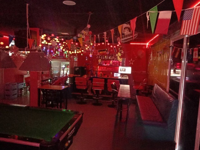Bunny bar, Khao Talo Pattaya Darkside, relax red interieur
