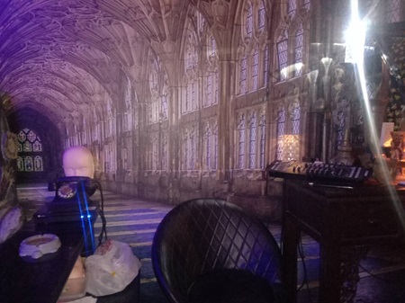 Comedy Hall Khao Talo Pattaya dark side, cathedral wall paper