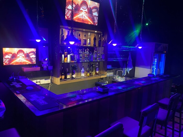 Secret Club Pattaya, bar, full view