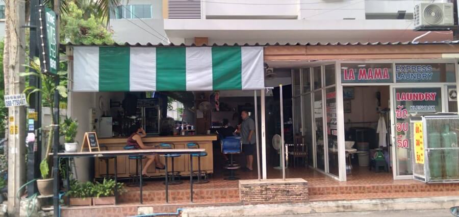 The 145 Bar, Pattaya beach road, front of the bar