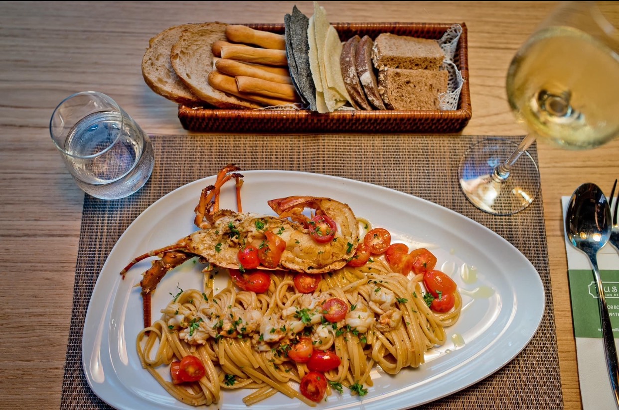 Fusillo, Italian Restaurant, Na Kluea 18, Pattaya, linguini lobster
