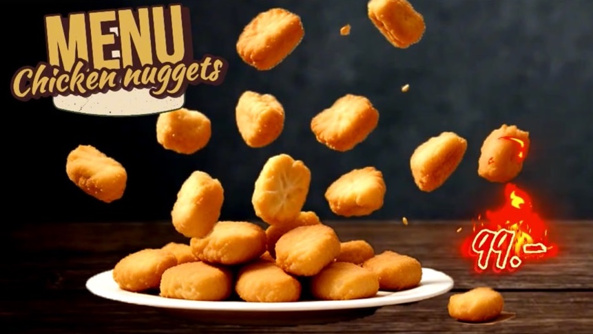 Rabbit Bar, Bongkoch, Pattaya, chicken nuggets