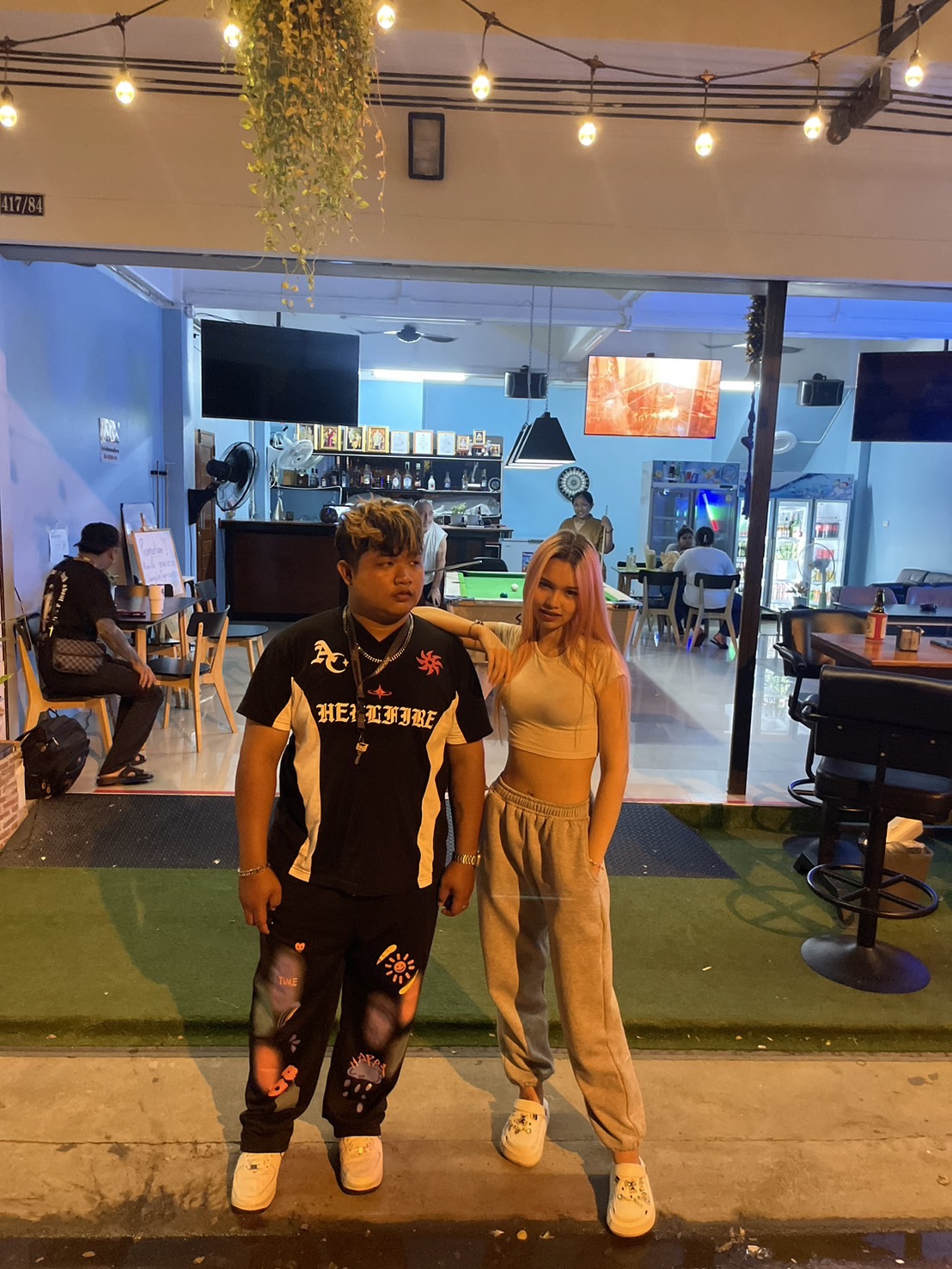 Rabbit Bar, Bongkoch, the owners