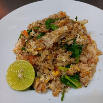 Roseline Cafe, Restaurant, Soi Kophai, Pattaya, fried rice
