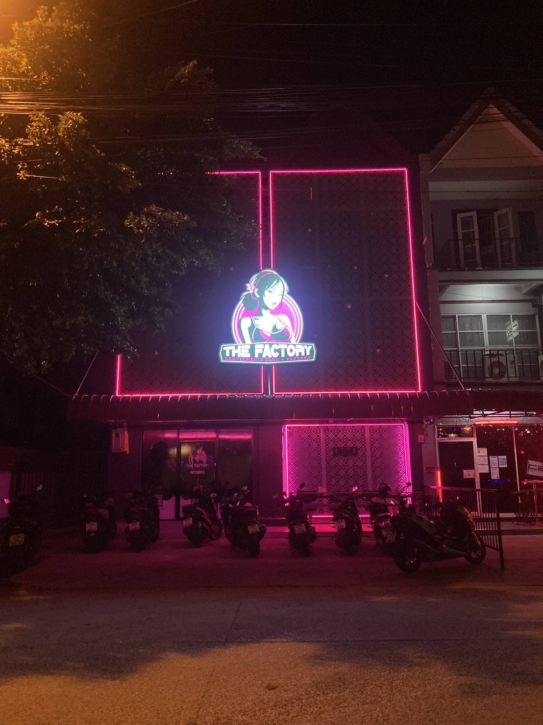 The Factory Gentlemen's club in Pattaya, where icecold beers been served