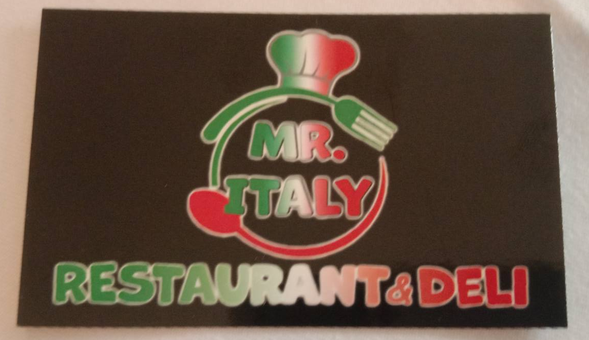 M. Italy, business card of the Italian restaurant in Soi Bongkoch Pattaya