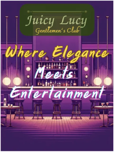 Juicy Lucy Gentlemen's Club, Soi Bongkoch, Pattaya, banner
