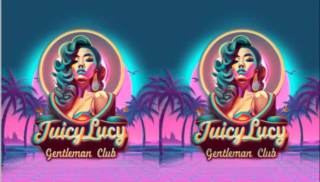 Juicy Lucy Gentlemen's Club, Soi Bongkoch, Pattaya, club front sign