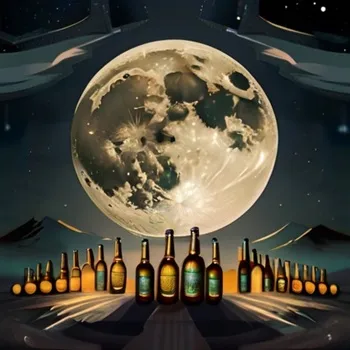 Full Moon Bar darkside Pattaya, custom ai art