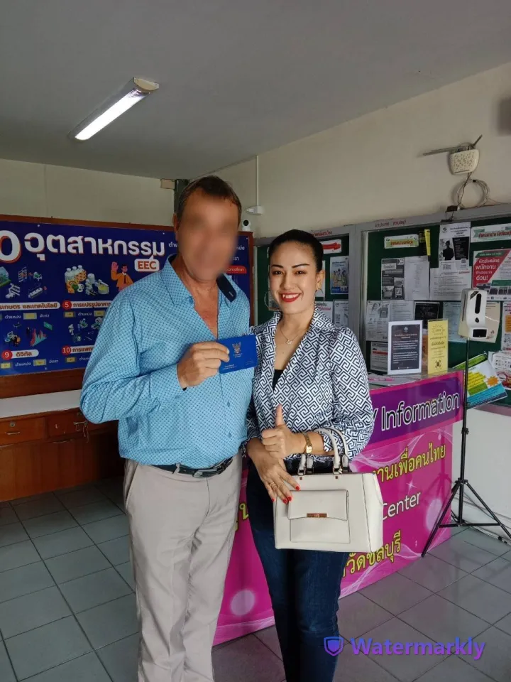 Nicesmile, Bongkoch, Pattaya, Service center, arrange visa for customer
