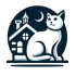 Cat House Hotel and petshop Pattaya, logo