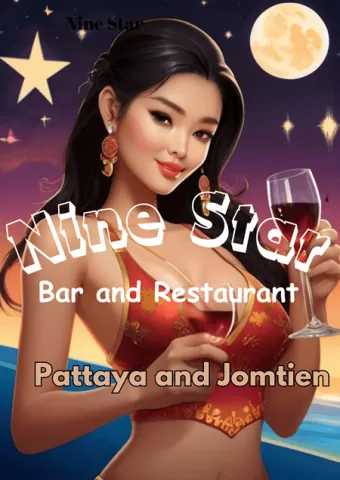 Nine Star Bar and Restaurant Pattaya, Lengkee-3the road, banner