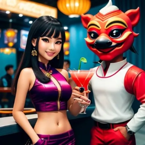 Nikki bar in Rhompho Pattaya, custom ai