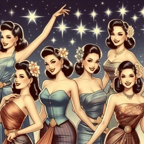 Nine Star Bar and Restaurant Pattaya, Lengkee-3the road, custom ai, stars and girls