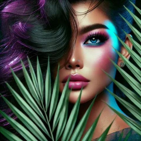Juicy Lucy Gentlemen's Club, Soi Bongkoch, Pattaya, custom ai art