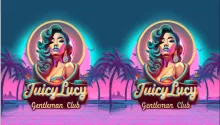 Juicy Lucy Gentlemen's Club, Soi Bongkoch, Pattaya, club front sign